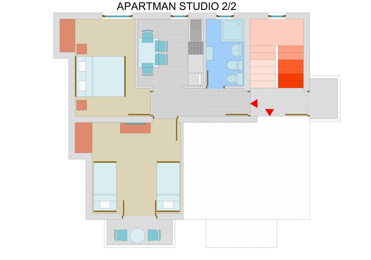 Apartments J&R Babara 比奥格勒·纳·莫鲁 外观 照片